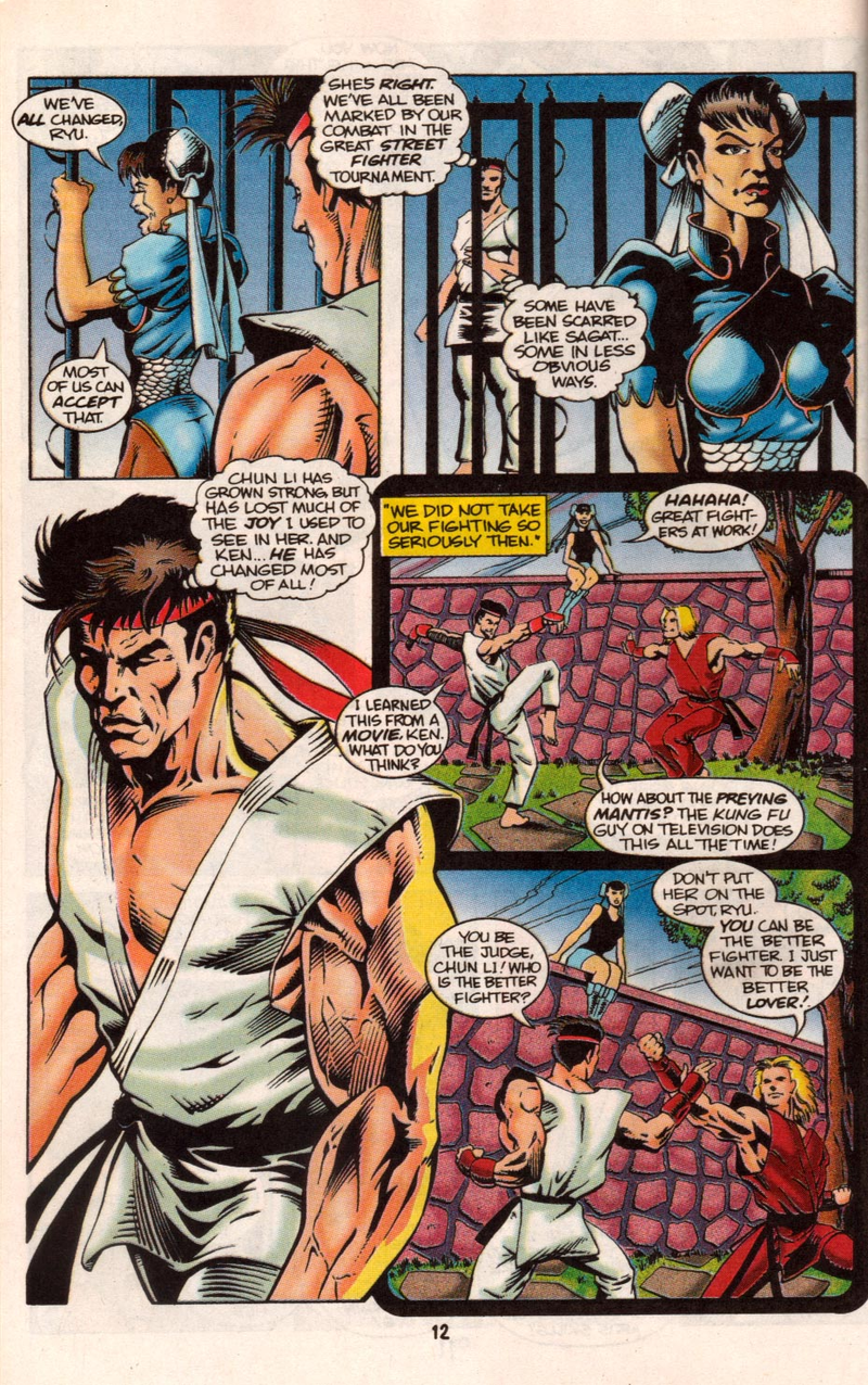 Illustration for article titled Let's Share The Horror of a Bizarre 1993 Street Fighter II Comic